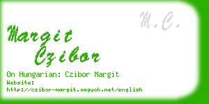 margit czibor business card